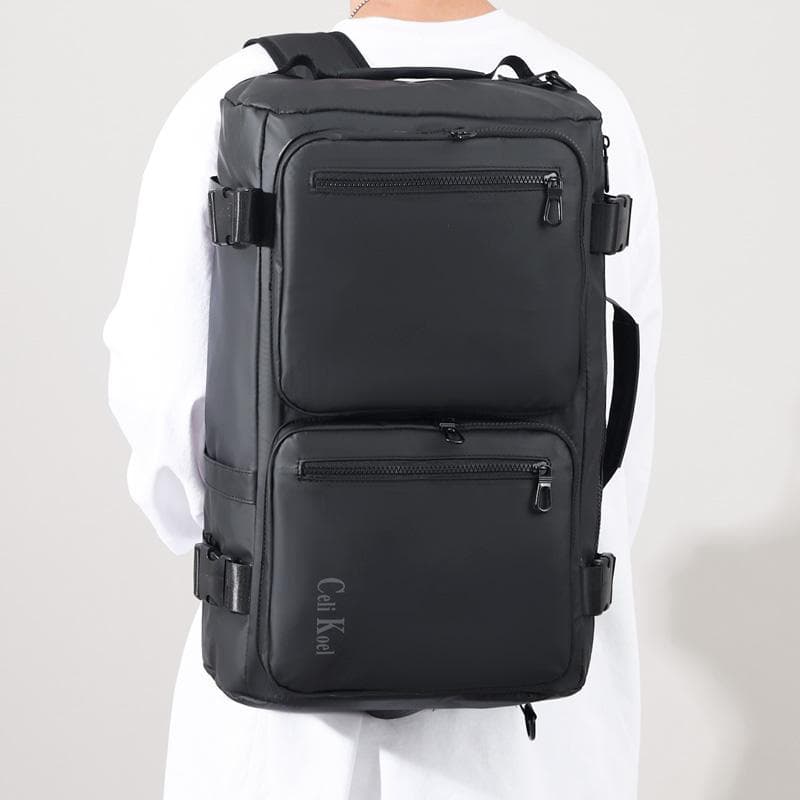 Mochila masculina bolsa de viagem de negócios de um ombro mensageiro mochila estudante universitário saco de escola gran
