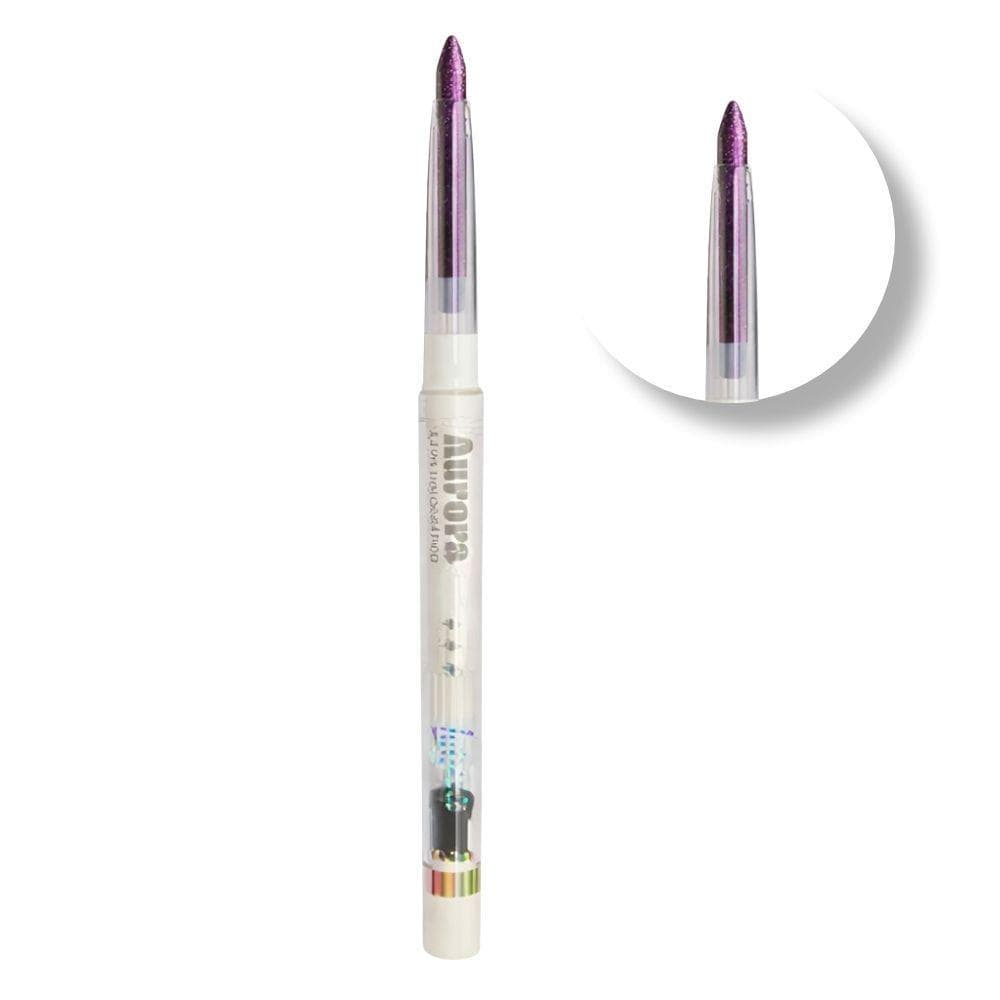 Lápís Holográfico Para Olhos Luisance Aurora Com Apontador Purpura Ref. L17005