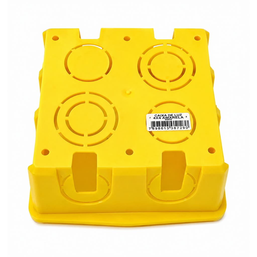 Kit 5 Caixa de Luz 4x4 Embutir Tomada Interruptor Reforçada