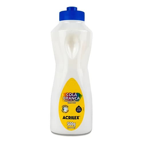 Cola Branca 500g Acrilex Branco