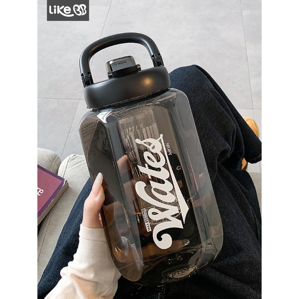2500ml copo de água 2026 novo estilo masculino feminino alto valor grande capacidade garrafa de água balde portátil ao a