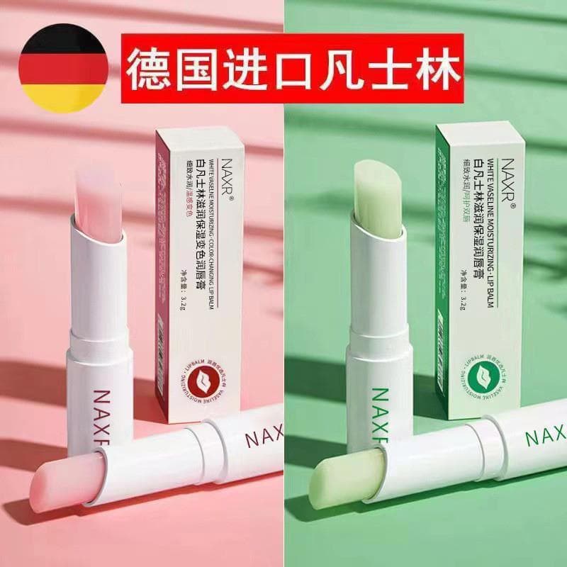 NAXR Bálsamo labial hidratante de alta hidratação, reparação hidratante, lábios secos e rachados, desbotamento das linha