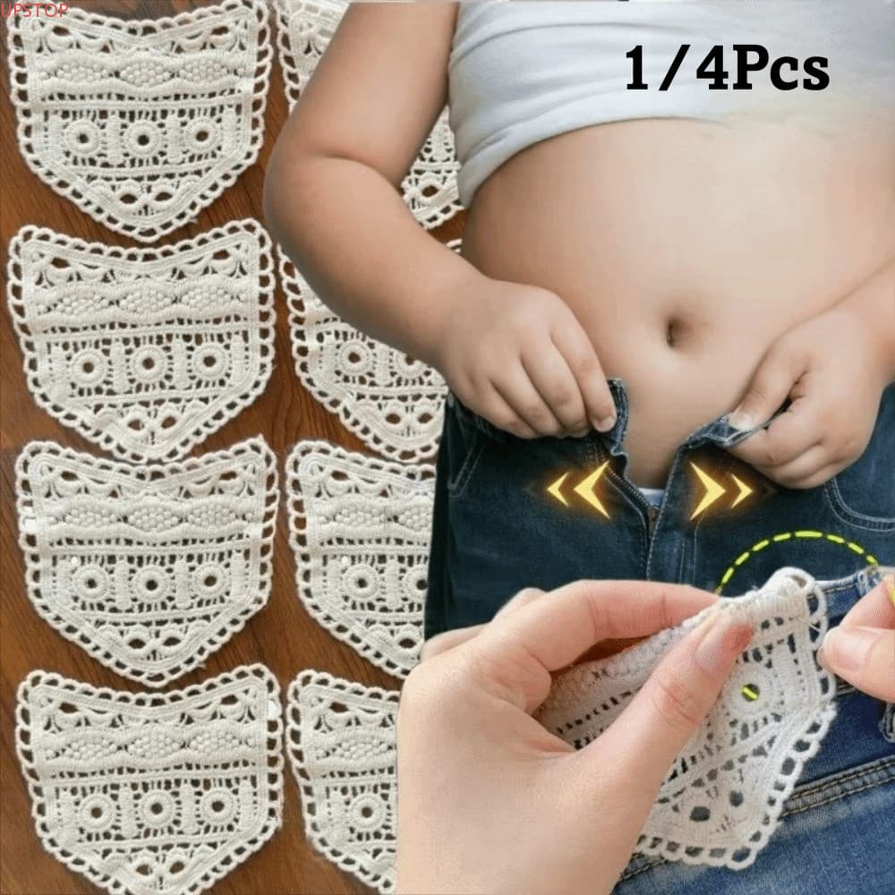 UPSTOP 1/Pcs Expansor De Cintura Jeans , Expansores Para Ajuste De Maternidade , Acessórios De Vestuário De Algodão