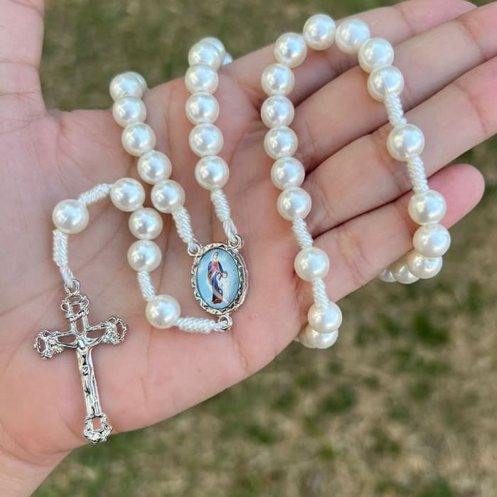 Terço Maria Passa Na Frente 35CM