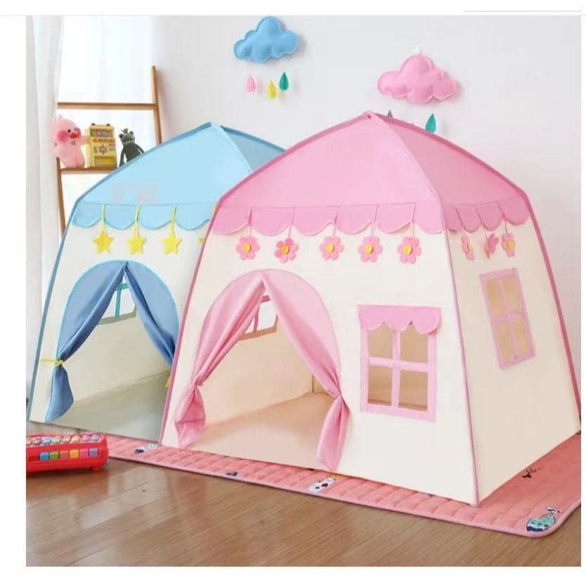 Barraca Infantil  Casinha Tenda Dobrável Portátil Fácil Montagem Presente Ideal Crianças B-MAX