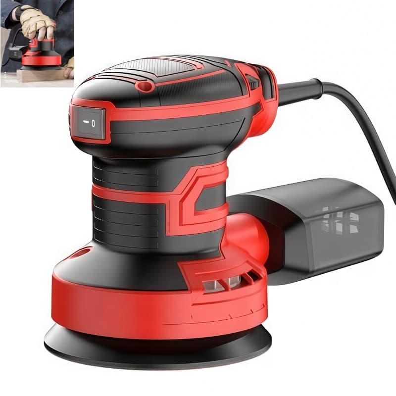 Lixadeira Eletrica Profissional Para Madeira Gesso Parede 220V Lixadeira Roto Orbital 350W Desoon