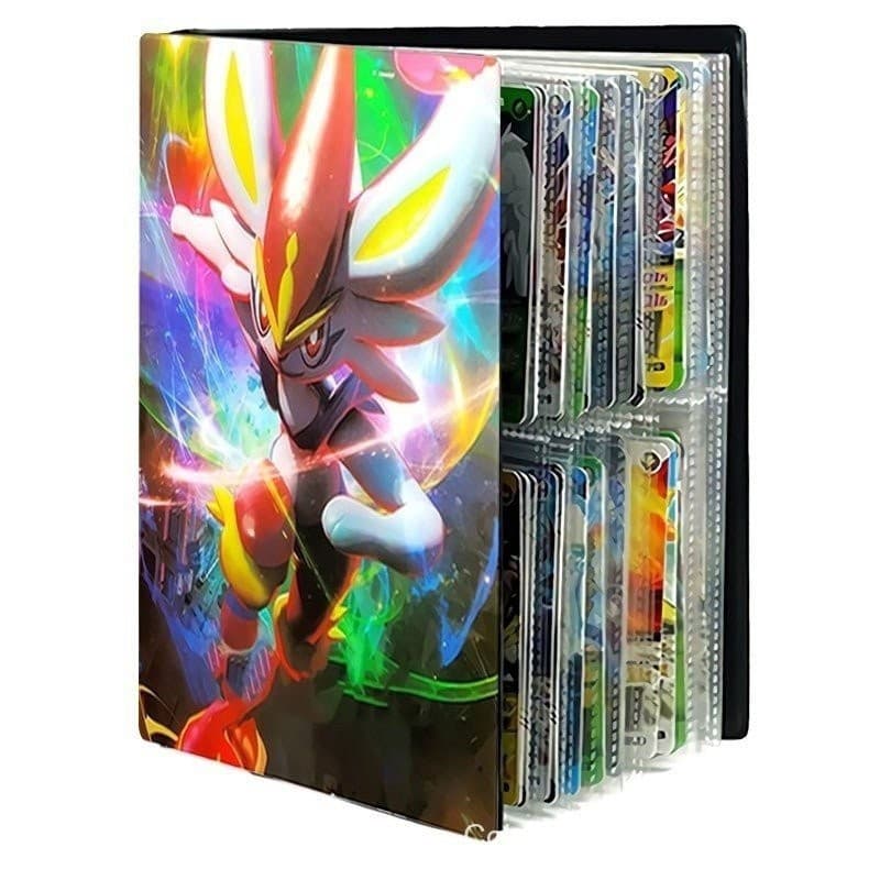 Álbum De Cartas Pokémon Legal Dos Desenhos Animados Anime Livro Coleção Pasta De Jogo Brinquedos Presente Para Crianças