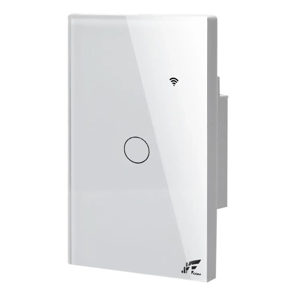 Interruptor Inteligente 1 Botão Zigbee JWCOM Branco