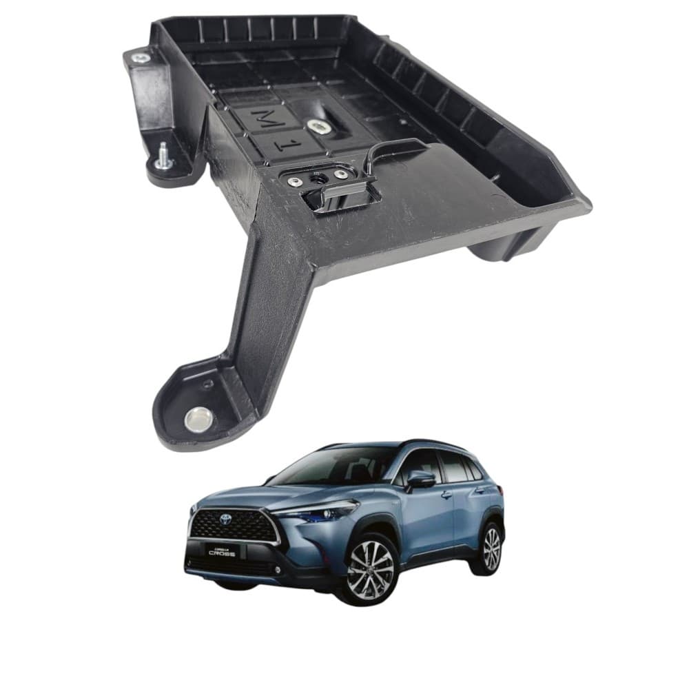 Suporte Caixa De Bateria Corolla Cross 2.0 2020 Até 2024 Preto