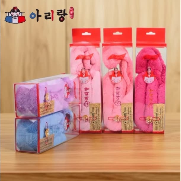 Arirang touca de banho para cabelo seco, secagem rápida, absorvente de água, sem fiapos, desbotamento, cabelo macio, fin