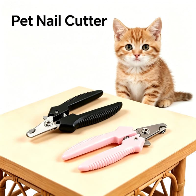 Cortador de unhas para animais de estimação com defletor cortador de unhas para gatos novato especial cortador de unhas