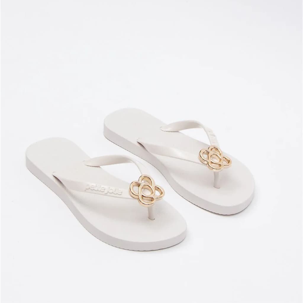 Chinelo Feminino de Dedo Petite Jolie Aplique Original +NF