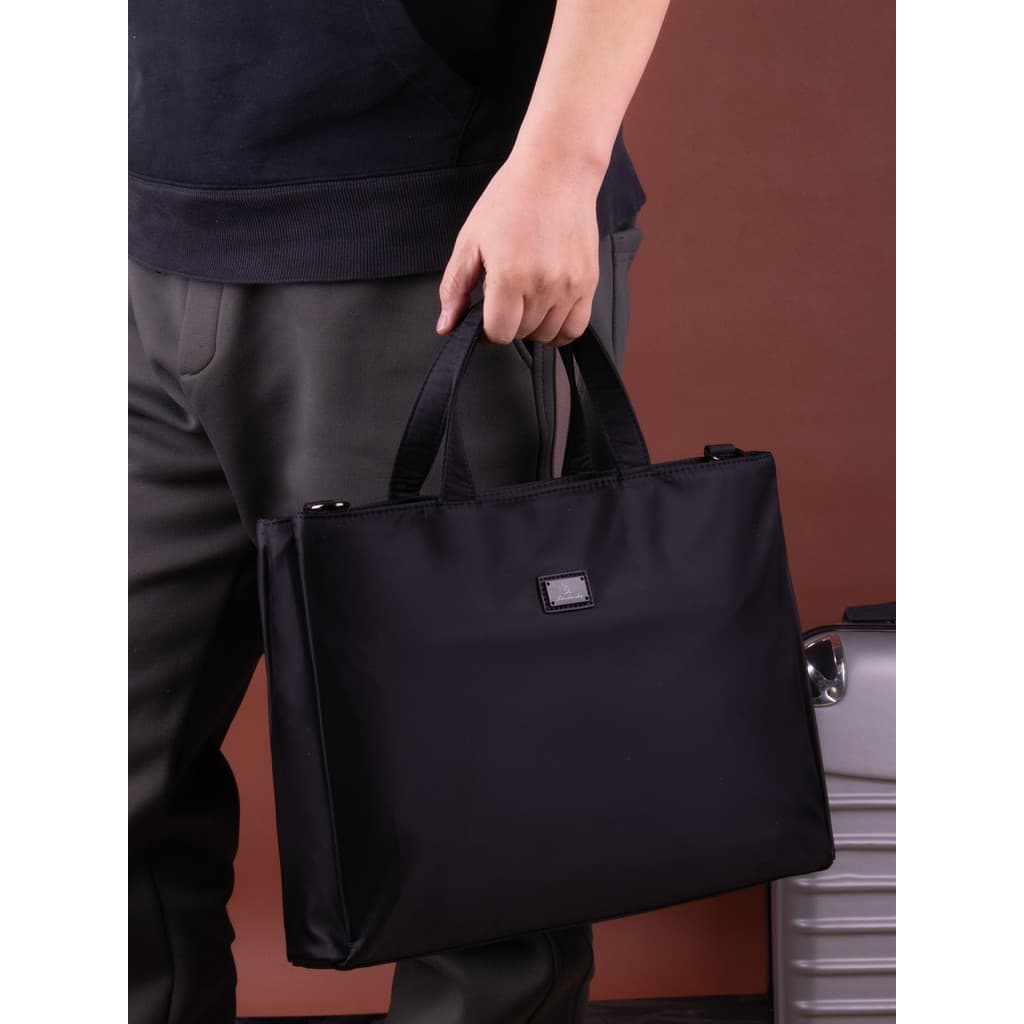 Bolsa masculina Oxford pano grande capacidade computador portátil maleta de negócios A4 arquivo ombro saco do mensageiro