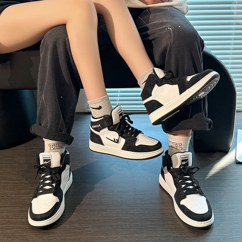 Puxar para trás sapatos de alta qualidade 2026 novo estilo casal sapatos masculinos outono inverno All-Match venda quent
