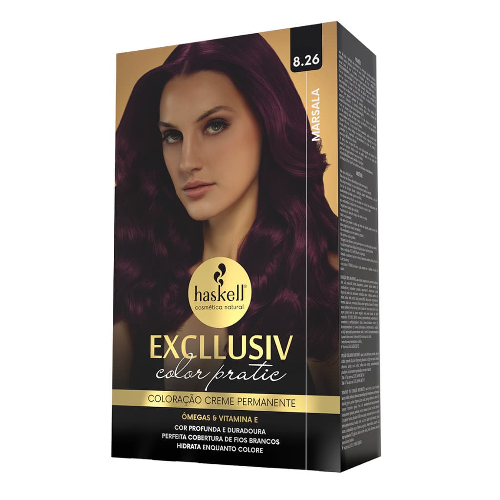 Haskell Kit Color Pratic - 8.26 Marsala