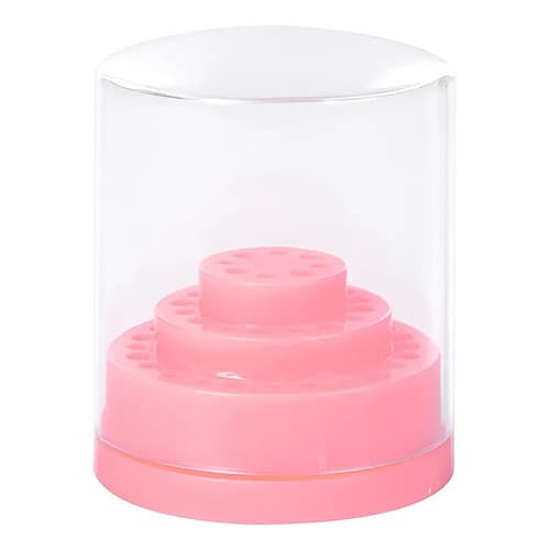 Porta Brocas Ceramica Diamond Broqueiro Com Tampa 48 Furos