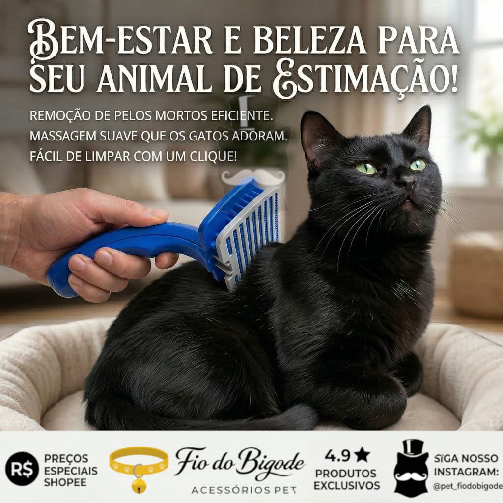 Rasqueadeira Autolimpante