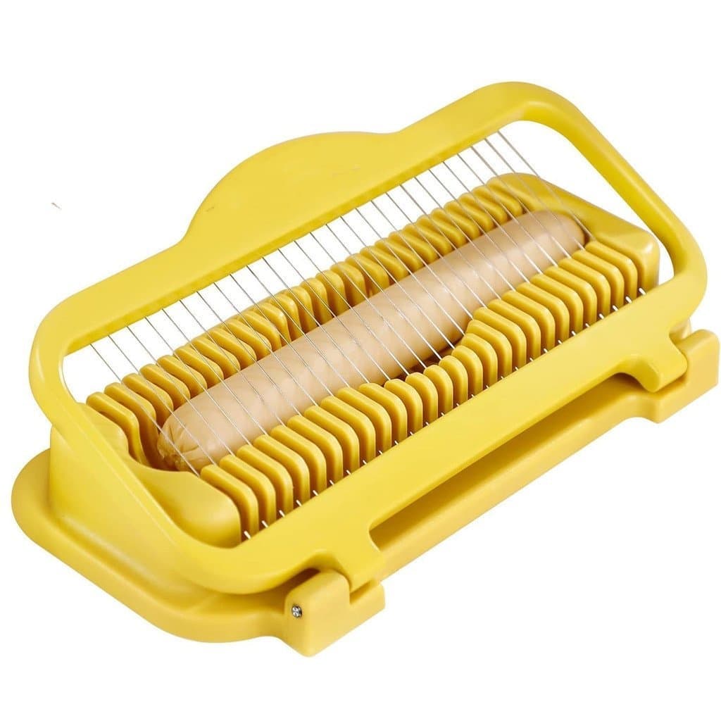 Fatiador De Banana Cortador De Ovos Para Cozidos , Fios De Aço Inoxidável E Alumínio Morango Multiuso Resistente Máquina