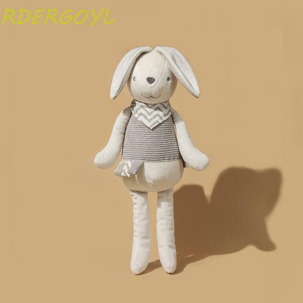 Boneca De Coelho RDERGOYL , Brinquedo De Pelúcia Macio Para Bebê , Design Calmante , Bicho Estilo Fofo