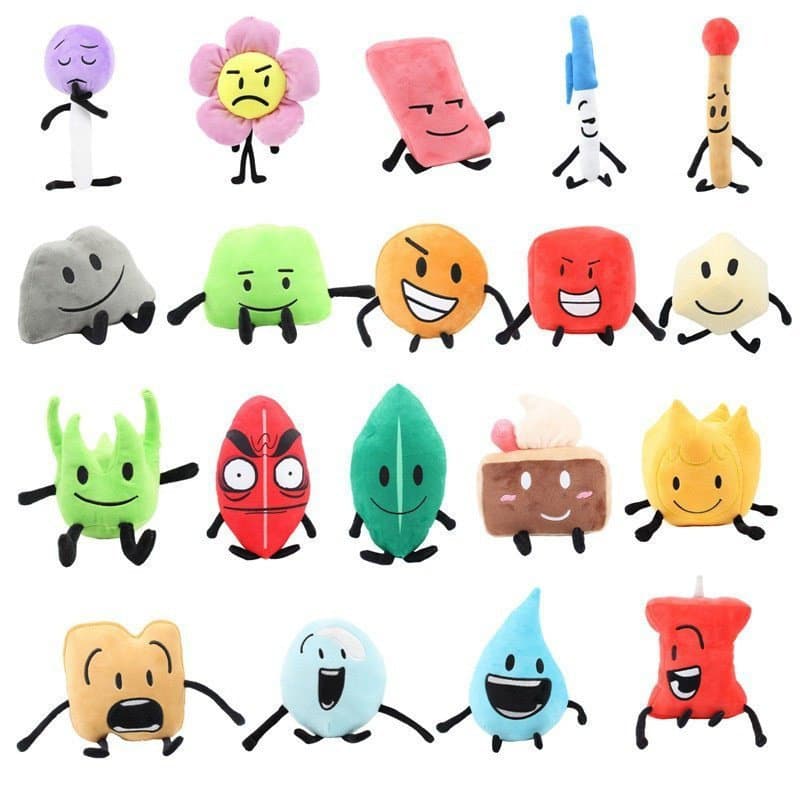 Batalha Boneca De Pelúcia BFDI Pela Ilha Dos Sonhos HDYZ
