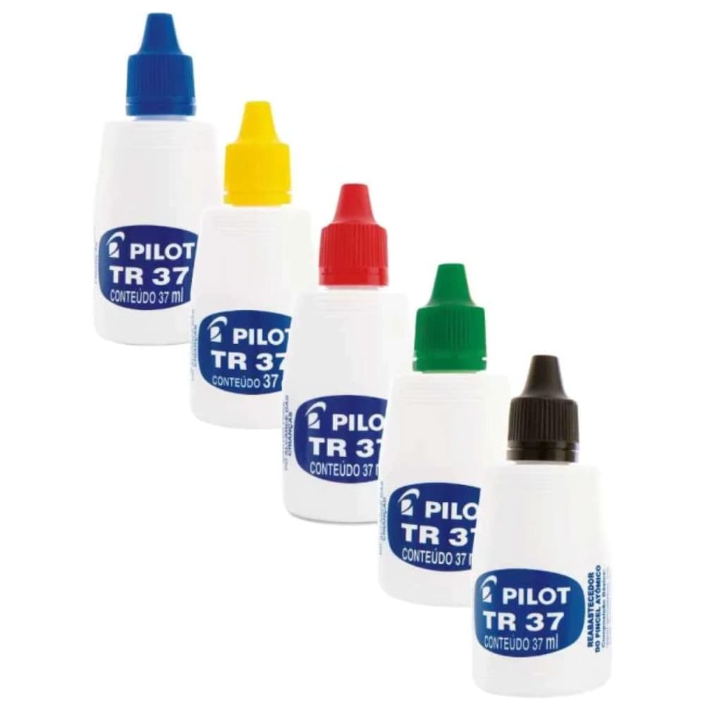 Kit com 3 Tinta para Pincel Atomico Pilot TR 37