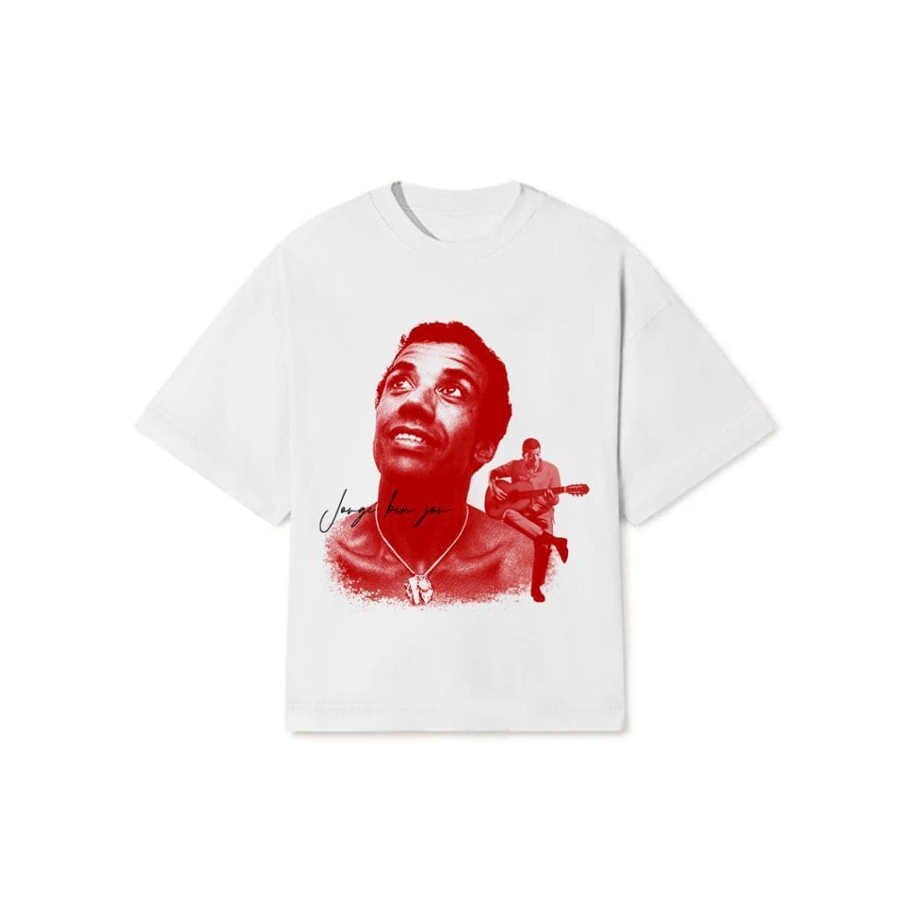 Camisa Streetwear Estampada Jorge Ben Jor Camisa 100% Algodão