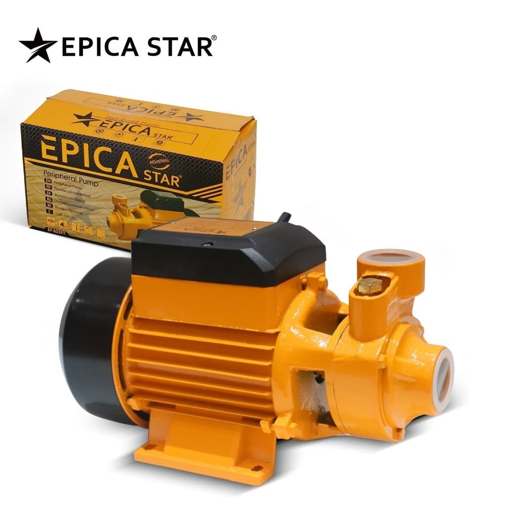 Bomba de Água 370W (0.5HP) 220V 35m 35L/min Cobre para Construção Irrigação e Drenagem