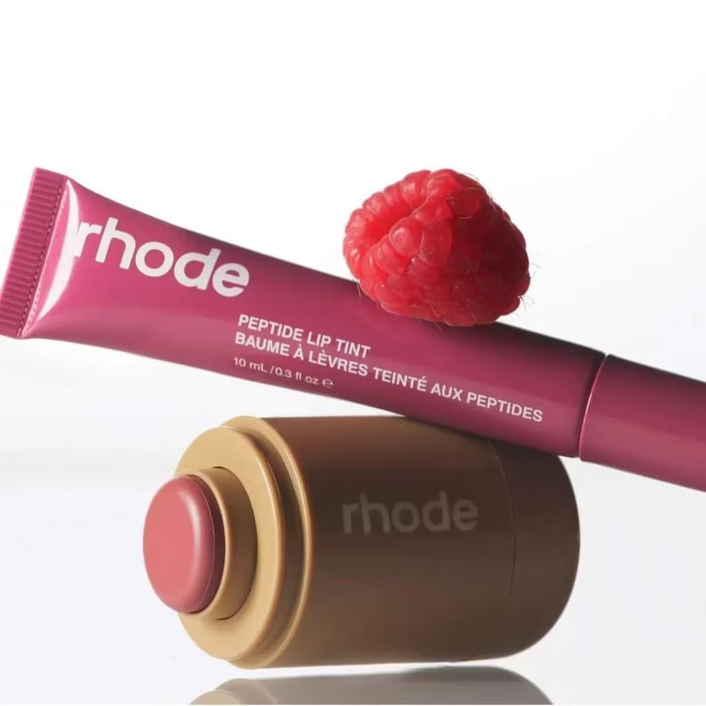 Rhodehailey Bálsamo Labial Colorido Em Pó Blush Hidratante E Brinde/Ibano sun Embeber