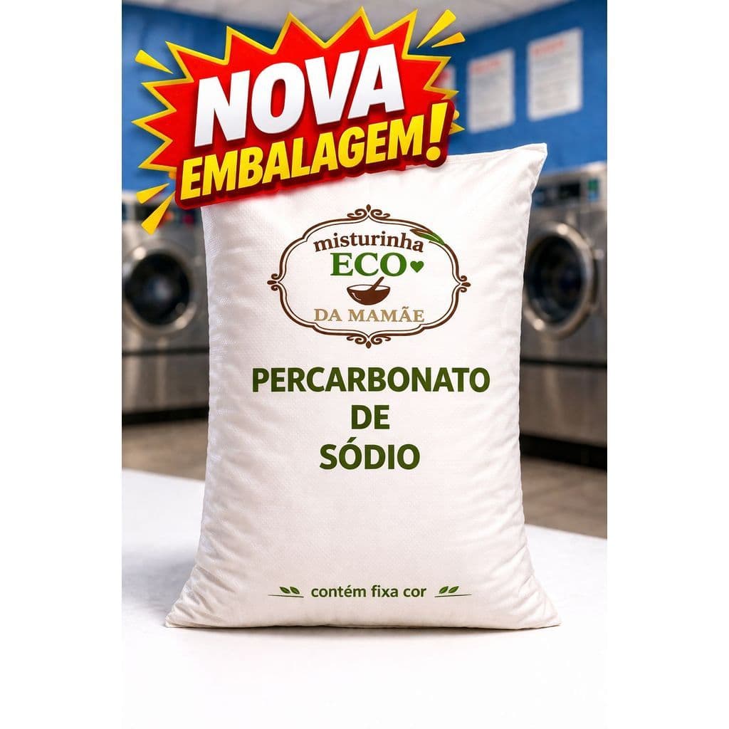 Percarbonato de Sódio ECO, 100% Puro de Limpeza  e Clareador de Roupas 2KG / 3KG /4KG /5KG & 6KG