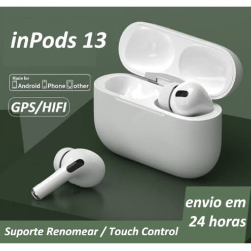 Fone De Ouvido Sem Fio i13 Com Bluetooth 5.0 TWS