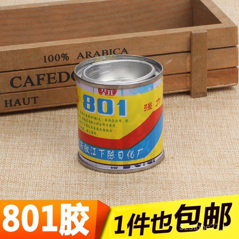 Adesivo Universal Poderoso 801, Cola Flexível para Reparação de Calçados, Cola Especial para Sapatos, Tecido, Couro, Met