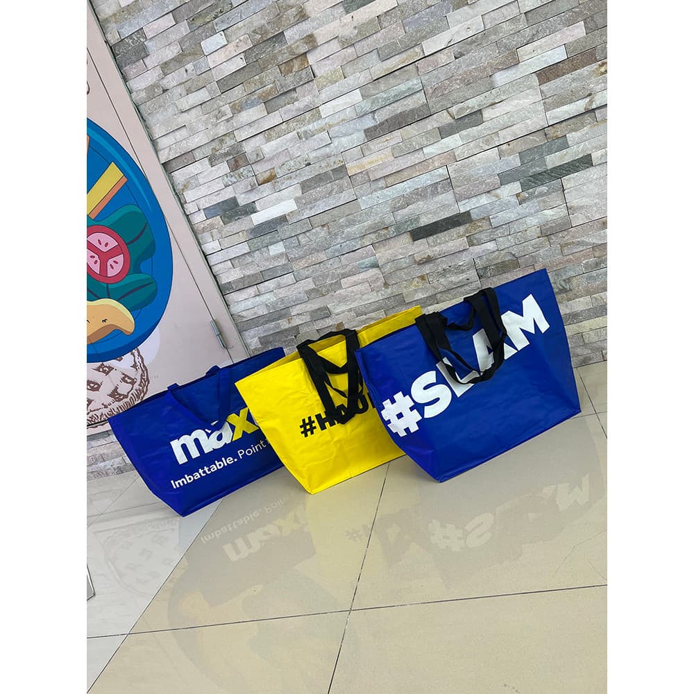 Saco de compras exclusivo e moderno para passeios, sacola de compras ecologicamente correta, grande capacidade, tecido e