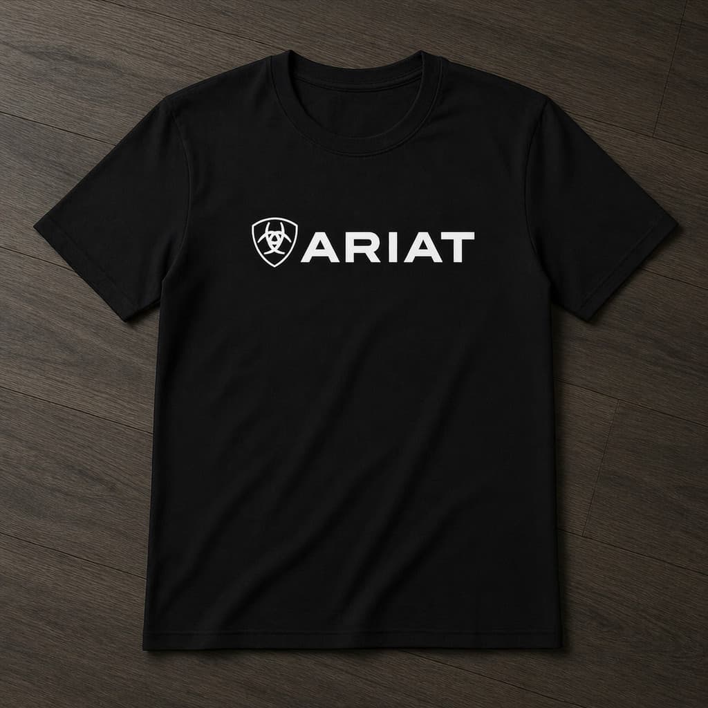 Camisetas Masculinas Rodeio Country Estilo Ariat, Algodão Premium e Conforto