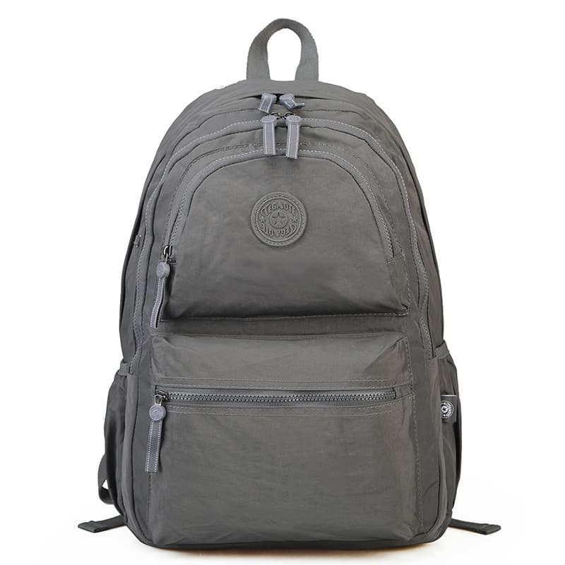Grande capacidade ao ar livre à prova dwaterproof água lona mochila masculina leve computador mochila feminina Multi-bol