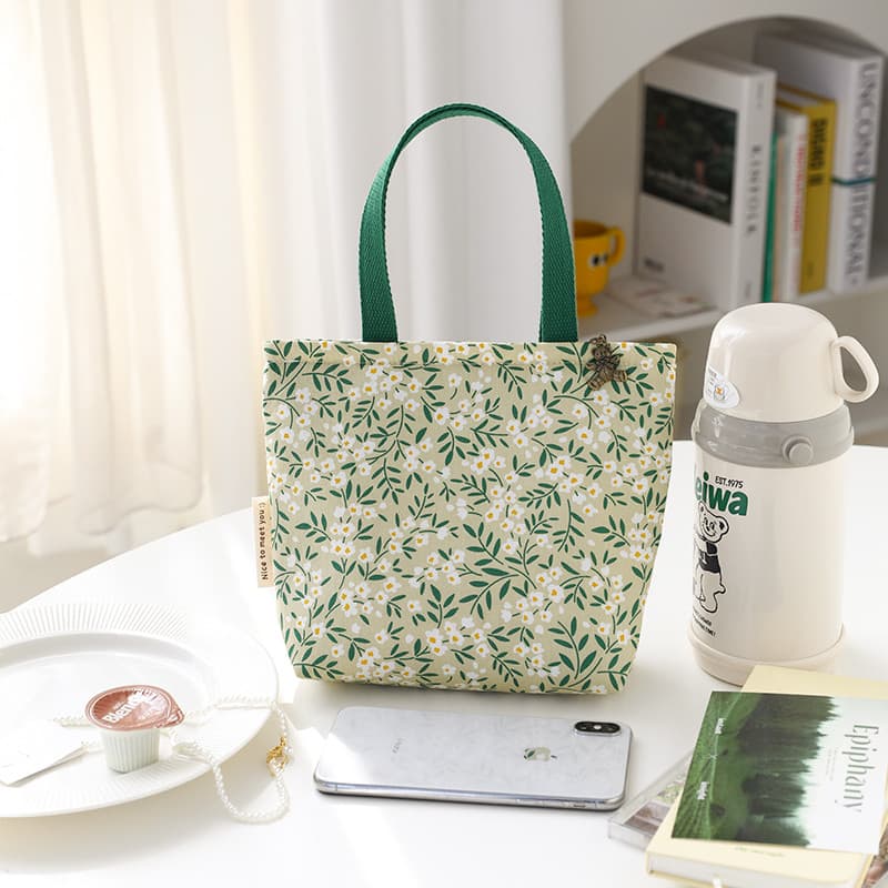 Pequena bolsa pequena feminina Mini saco do telefone móvel grande capacidade artigos diversos bolsa de algodão pequena m