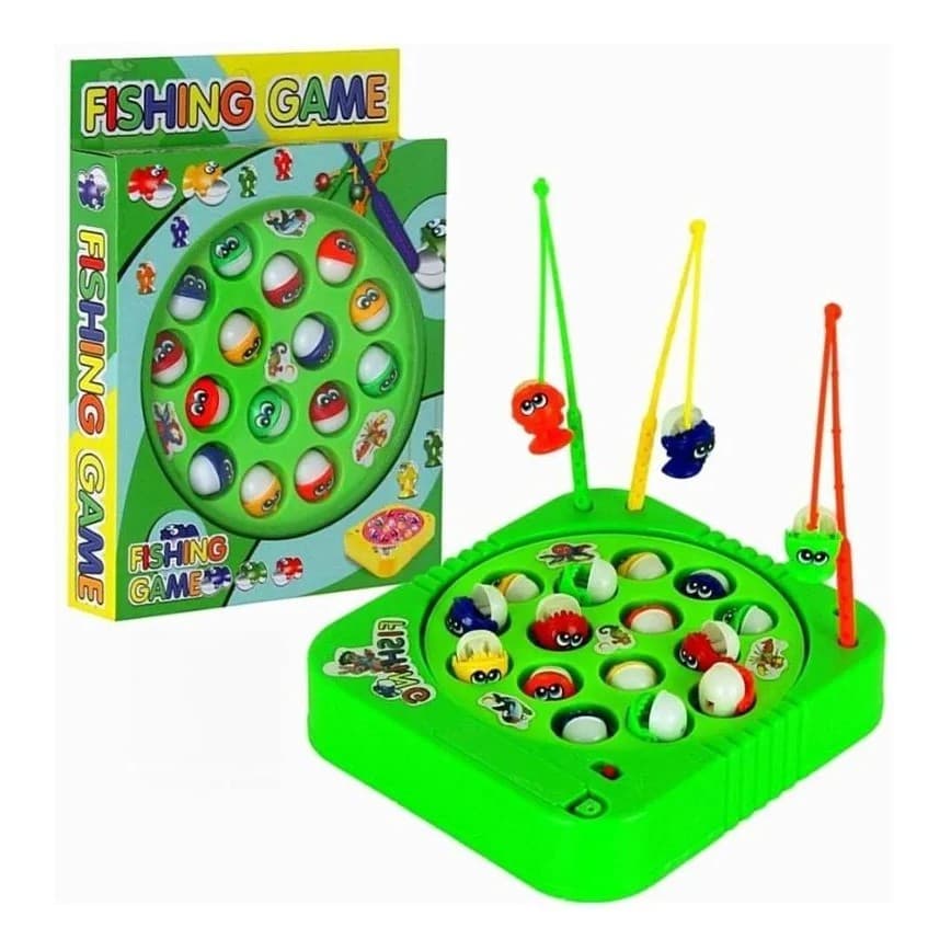 Brinquedo Infantil Jogo De Pescar Pega Peixe Pesca Maluca