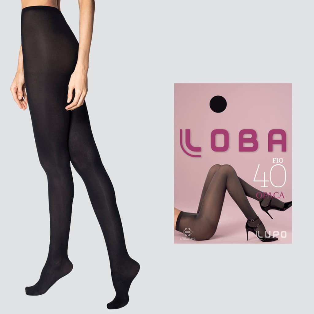 Meia Calça Fio 40 Opaca Loba 5881-001