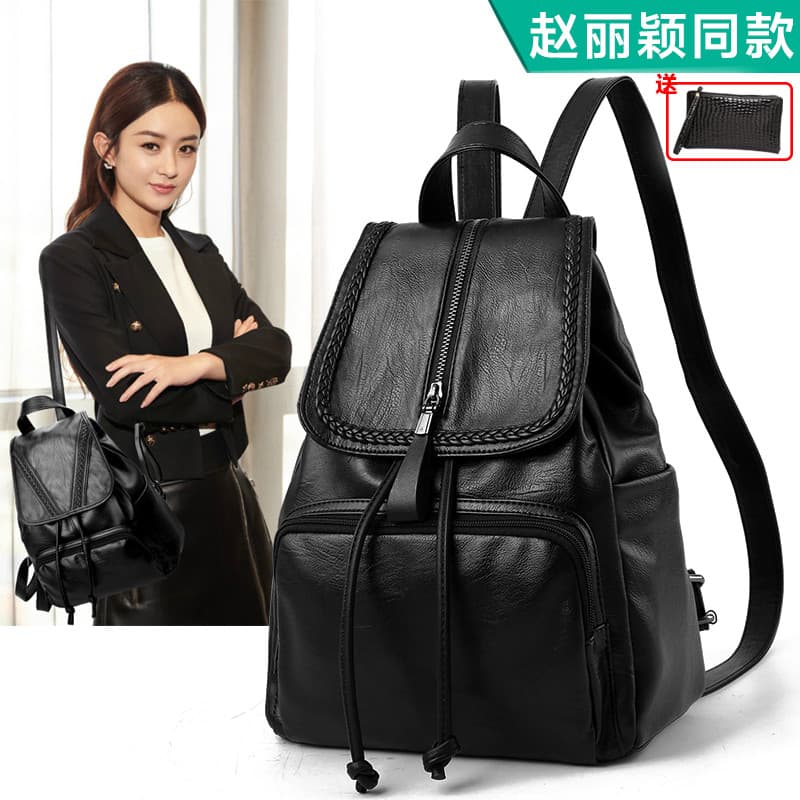 Mochila Casual feminina versão coreana 2026 novo estilo All-Match moda estudante mochila única senhoras mochila saco de