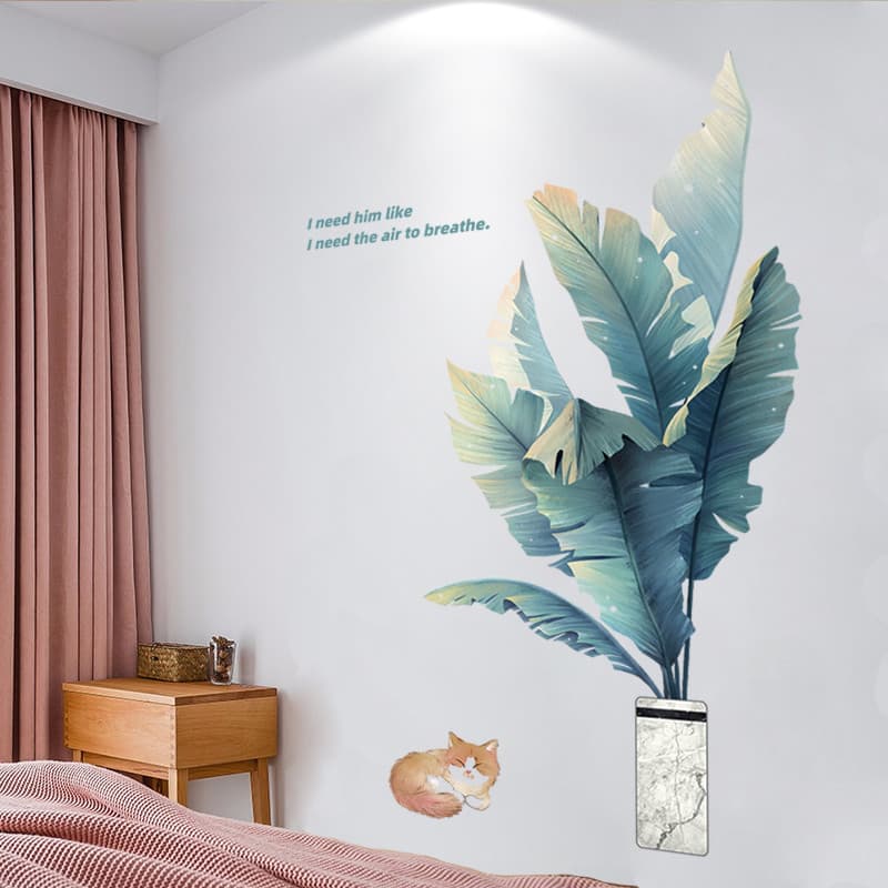 Moderno simples 3d tridimensional adesivos de parede quarto cabeceira fundo decoração da parede adesivos de parede auto-