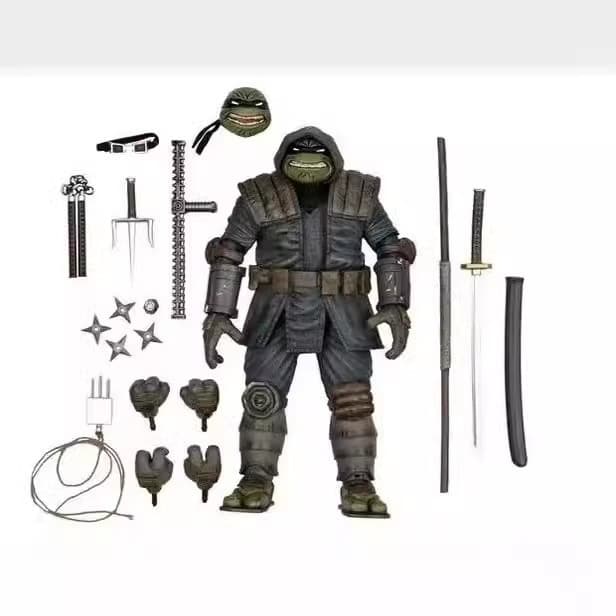 2026 novo produto NECA Universal monstro múmia Ninja tartaruga último Ronin 23cm figura de ação conjunta figura modelo d