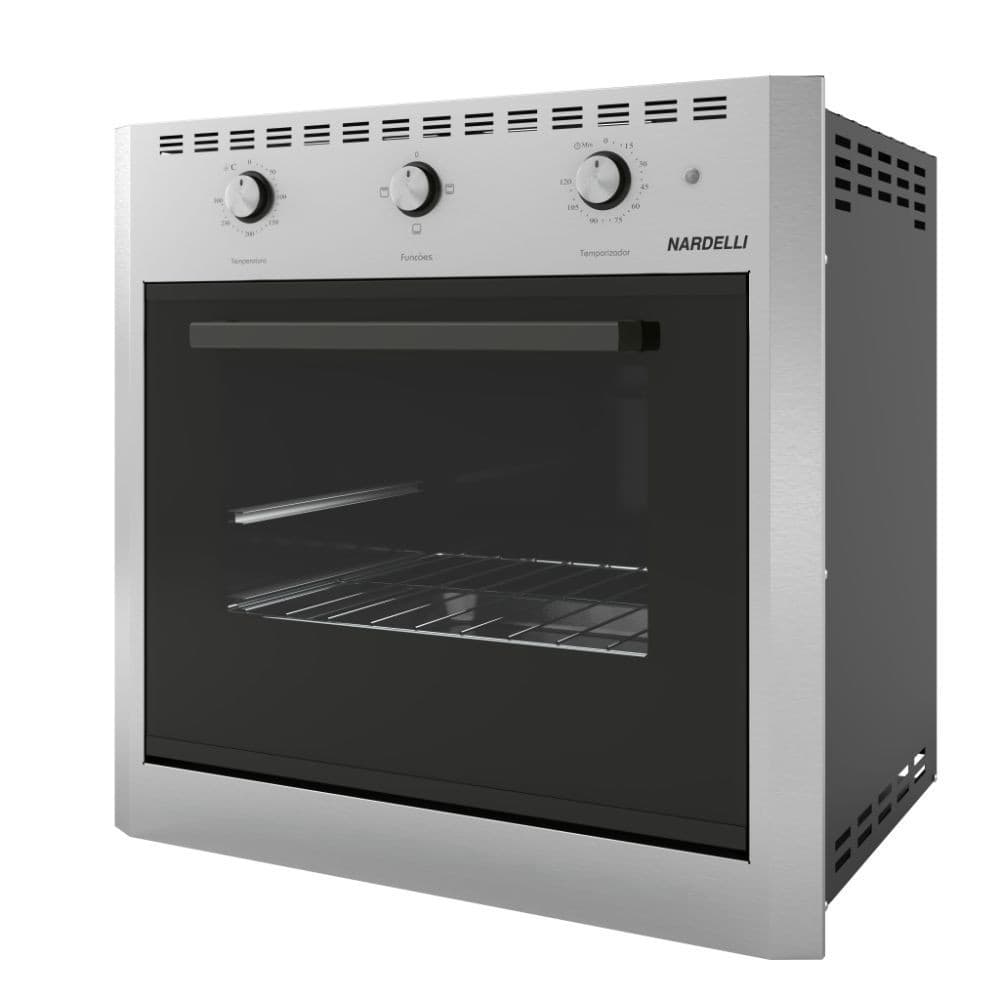 Forno Elétrico Embutir Nardelli E60 Inox 60L