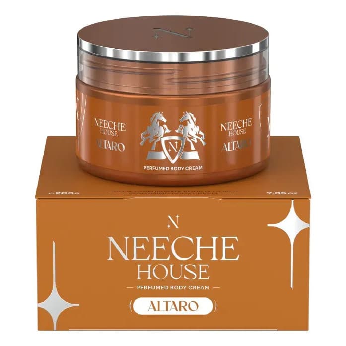 Creme Hidratante Corporal Perfumado Altaro Neeche House 200g Baunilha Neutra