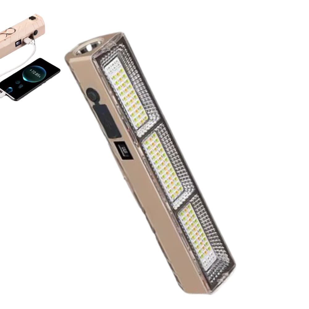 Emergência Luz Led Tubo 200w Emergência Camping Lampião Pesca Barraca Lanterna 22cm Luminoso Recarregável