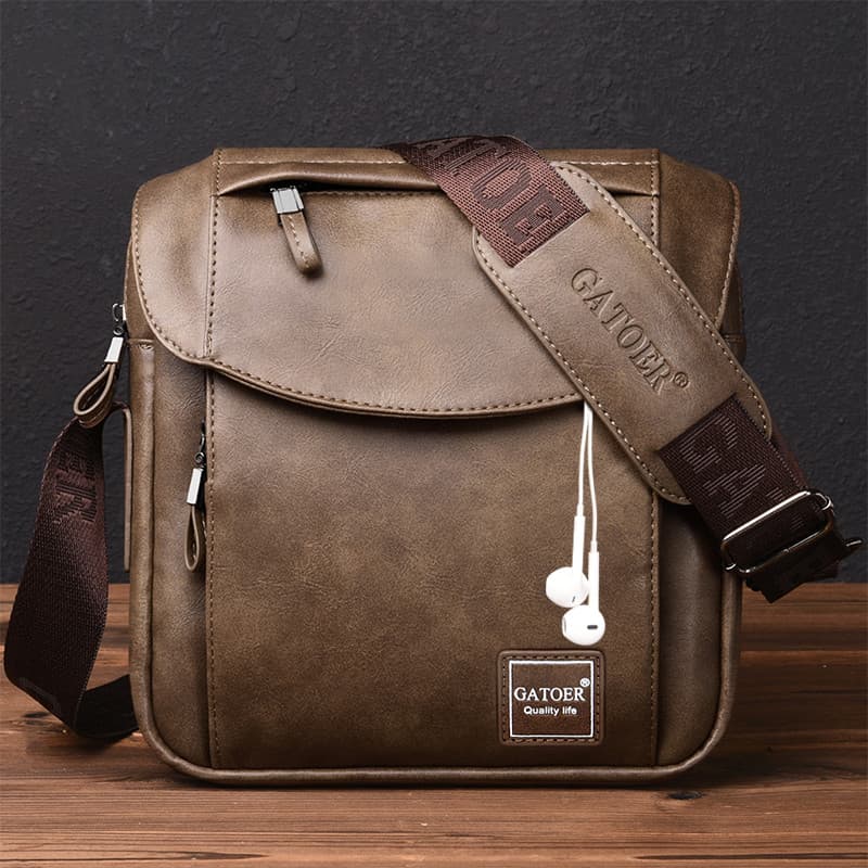 Nova bolsa de ombro masculina bolsa mensageiro Casual versão coreana bolsa de ombro na moda esportes pequena mochila juv