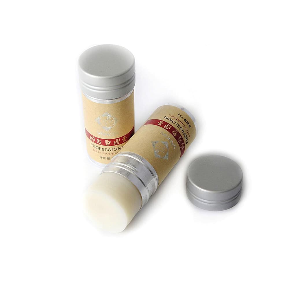 Gel creme de cabelo quebrado vara traje estilo placa estilo de cabelo cera de cabelo quebrado refrescante não gorduroso