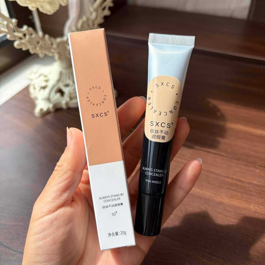 Su Xiuchen's Wrinkle Silk Fudo Corretivo 20g Corretivo Corretivo Esconder Olheiras Manchas Marcas de Acne Pele Não É Fác