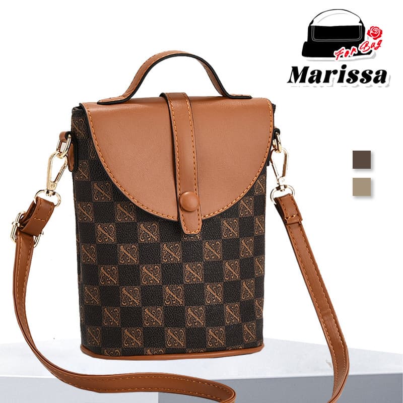 Marissa Bolsa Feminina Para Celular De Couro Ecológico Mini Crossbody Leve E Estilosa Novo Modelo