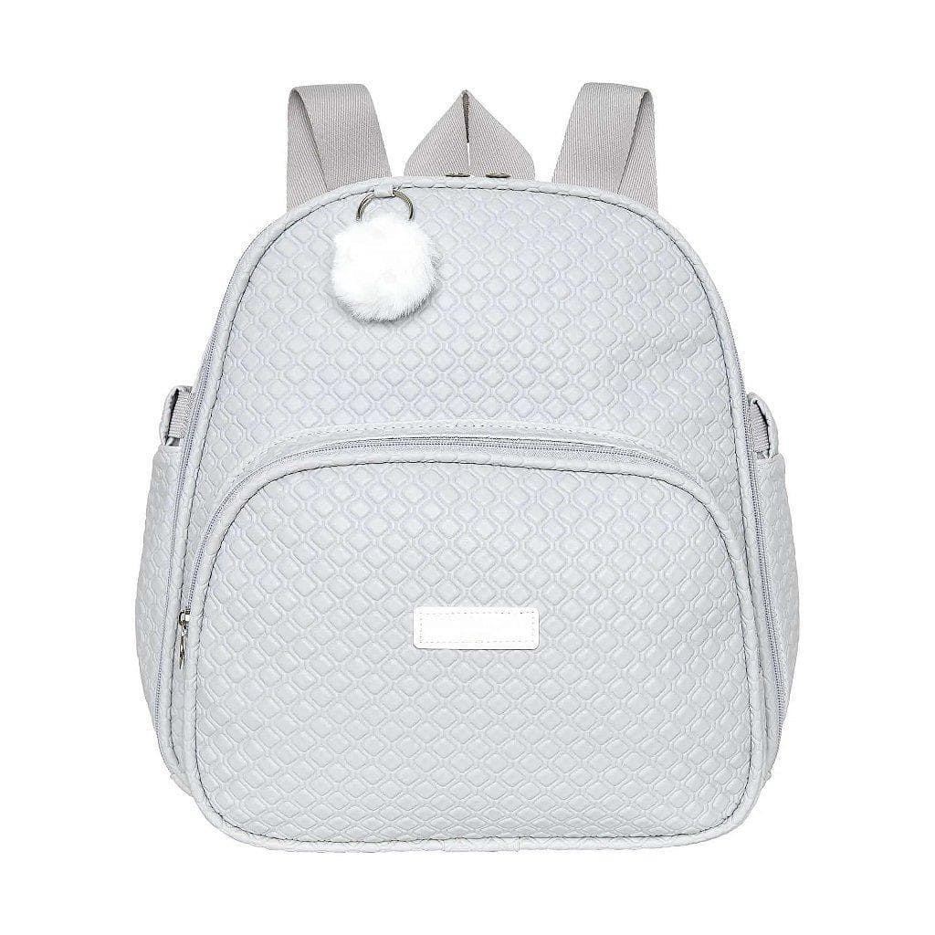 Mochila de Maternidade Pirulitando Baby Leveza Cinza
