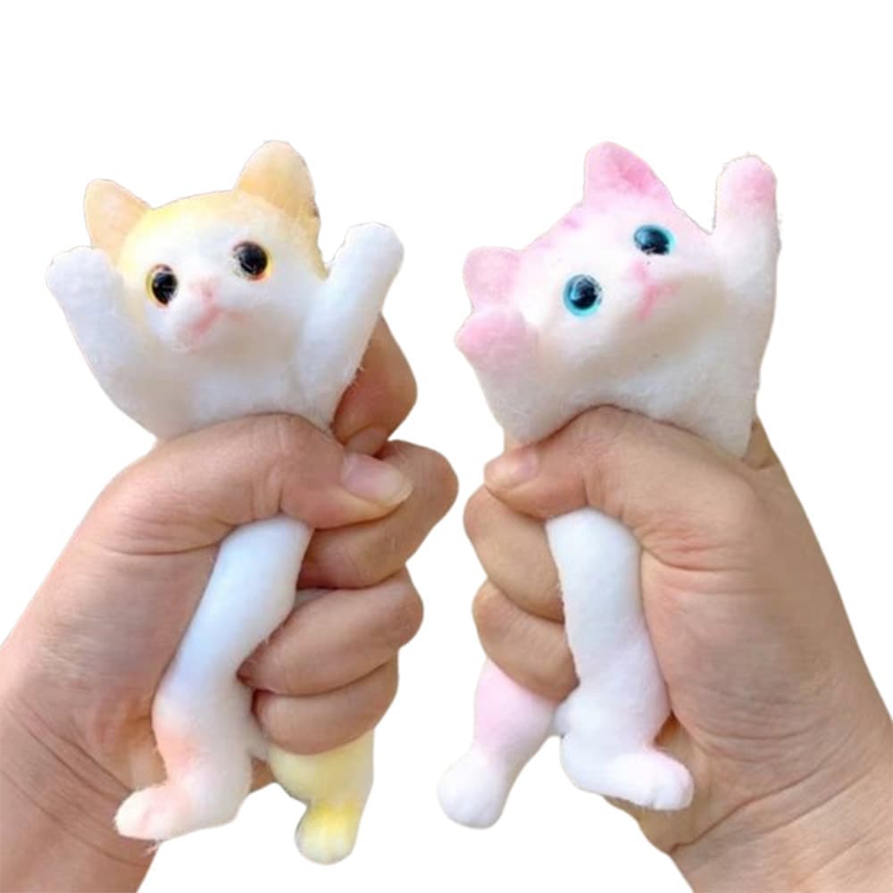 Taba Squishy Fofo Divertido Anti-estress Gatinho Fidget Toy