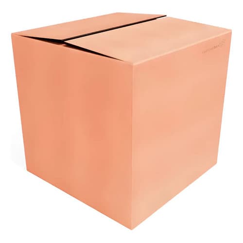 Caixa De Papelão N7 23x23x23 - 10 Unidades Marrom-claro